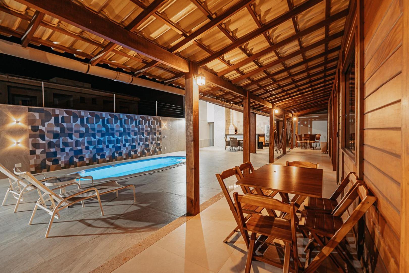 אנשייטה Casadecastelhanos, Quadra Do Mar De Castelhanos, 4 Suites Com Ar, Churrasqueira, Piscina, Hidromassagem, Cozinha Integrada Gourmet Ideal Para Familia E Amigos מראה חיצוני תמונה