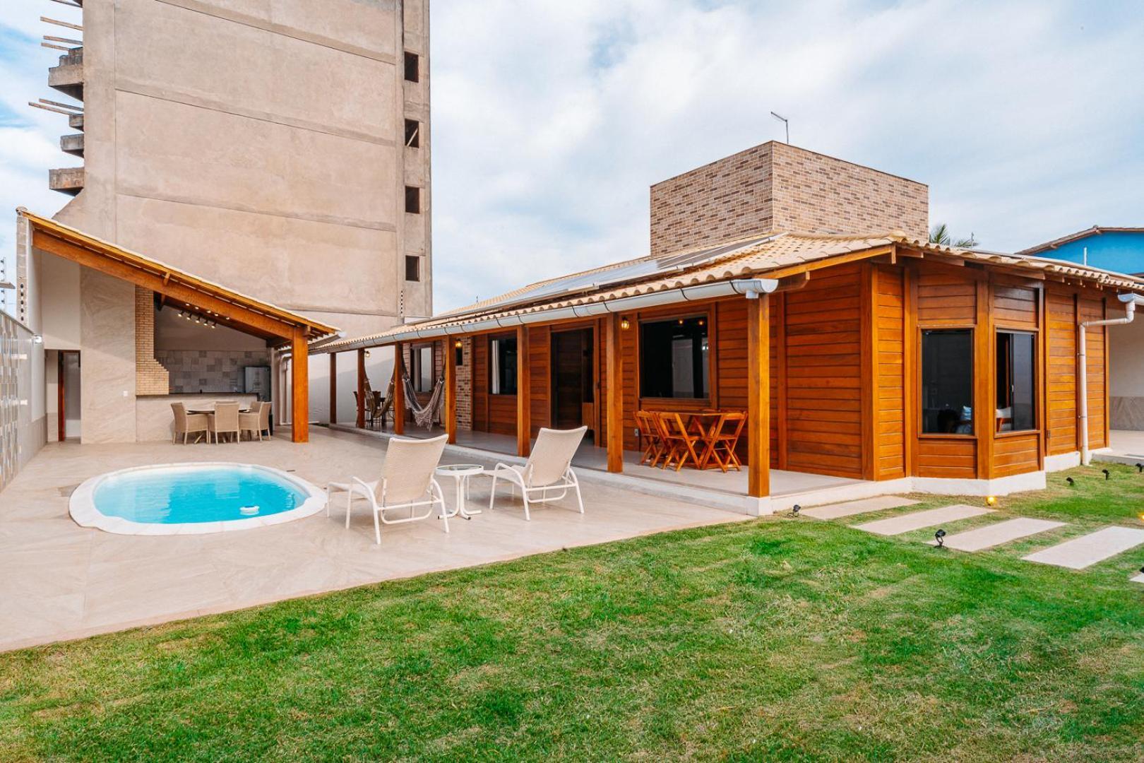 אנשייטה Casadecastelhanos, Quadra Do Mar De Castelhanos, 4 Suites Com Ar, Churrasqueira, Piscina, Hidromassagem, Cozinha Integrada Gourmet Ideal Para Familia E Amigos מראה חיצוני תמונה